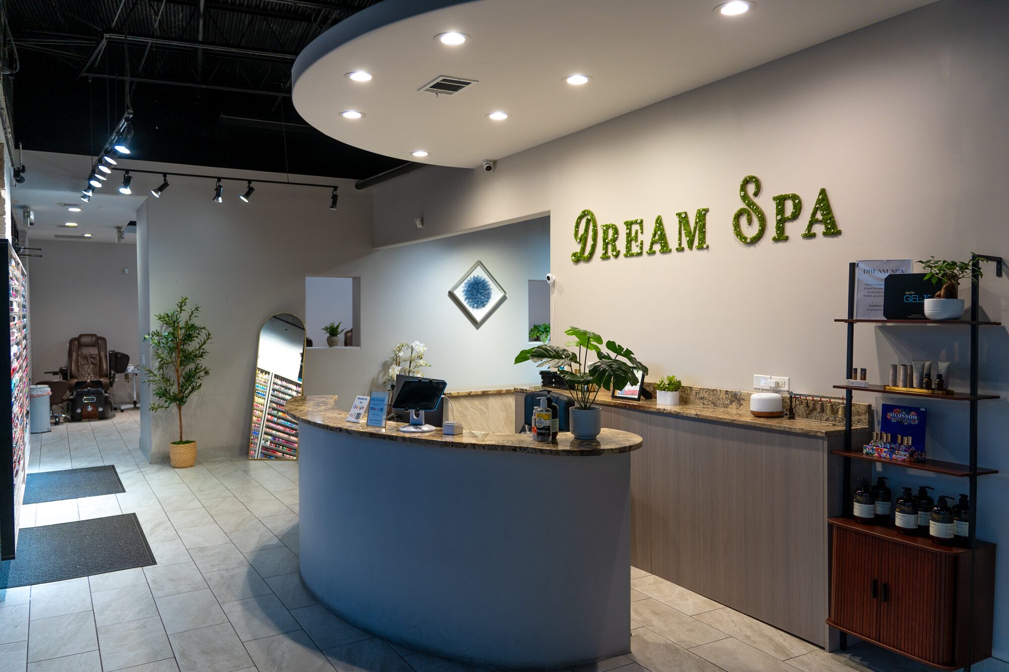 Relaxing Spa Atmosphere
